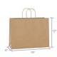 thumbnail image 2 of Bolsa De Papel Kraft Paper 16 X 6 X 12 Pulgadas 100 Unidades, 2 of 5