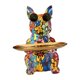 thumbnail image 4 of Bandeja De Almacenamiento De Estatua De Perro, Bandeja De Fruta De Adorno Moderno Para El Hogar, Tienda, Sala De Estar, Flor, 4 of 5