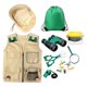 thumbnail image 3 of Kit De Aventura Al Aire Libre Cargo Vest Hat Set Explorer Disfraz Vestir Ni?os, 3 of 5