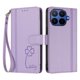 thumbnail image 3 of Funda Cartera Trébol para Xiaomi 17T Pro con Ranuras Tarjetas y Carga Inalámbrica Morado claro, 3 of 6