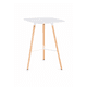 thumbnail image 1 of Mesa Alta Estilo Nordico Cubierta 70X70 CM - Blanca, 1 of 3