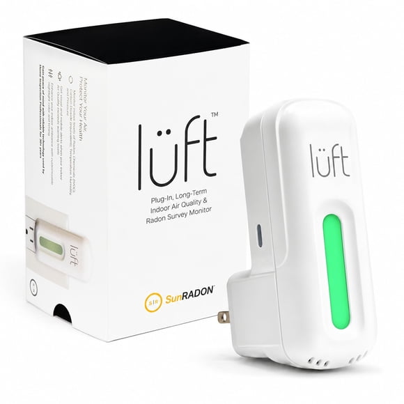 Monitor de calidad del aire Lüft Wi‑Fi VOC, eCO2, radón