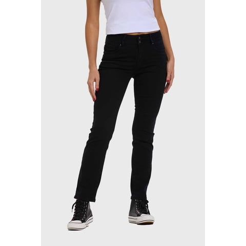 Fashionspark - Jeans Mujer Flo Recto Negro