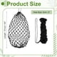 thumbnail image 2 of Uxcell Red de Heno de Alimentación Lenta, Longitud de 40" Agujeros de 2" Fuerte Capacidad de Carga, Bolsa de Alimentación Lenta de Nylon, (Negro, 1 Pza), Para Caballos / Cabras / Remolque / Establo, 2 of 6