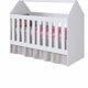 thumbnail image 1 of Cuna casita 60 Montessori blanca, 1 of 6
