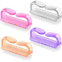 Cepillo Para Uñas Con Mango Larbois Para Limpieza De Uñas (Paquete De 4)