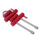 thumbnail image 4 of Aluminio Escalada Rack Descender Rappel Descending Gear 4 Bar Red, 4 of 5