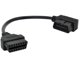 thumbnail image 1 of Cable de extensión OBD2 de 16 pines con conector en ángulo recto macho a hembra, 1 of 9