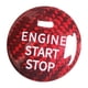 thumbnail image 1 of Decoración del botón de arranque del motor, decoración del coche, accesorios para el automóvil, pegatina de arranque, cubierta del botón de encendido Rojo, 1 of 5