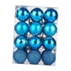 thumbnail image 1 of 24x Bolas De Navidad Decoración Del Hogar Adornos De Árbol De Navidad Para Fiesta Hogar Vacaciones Azul, 1 of 3