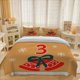 thumbnail image 1 of 3pcs Christmas Bells 3 Christmas Bells 3 Pattern Three-Piece Set Soft And Comfortable Bedding Set Available in All Seasons, 1 of 5