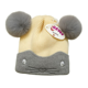 thumbnail image 1 of GORRO DE LANA INFANTIL DISEÑO RATON CON CHIPORRO Y POMPONES BEBE UNISEX, 1 of 3