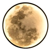 Genérico - Aplique Pared Luna 3D Lámpara Led Techo Decoración Jhn