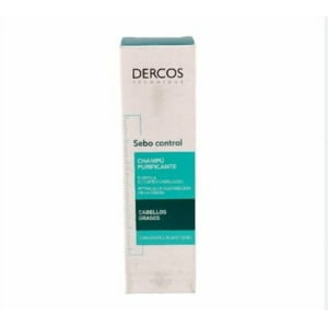 Shampoo Tratamiento Sebo Corrector Vichy Dercos 200 Ml