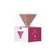 thumbnail image 4 of Filtro de café ATHIA Golden Dripper de acero inoxidable, oro rosa, 4 of 8
