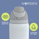 thumbnail image 3 of Botella Acero Inoxidable White 1000 ml Norden 1 un, 3 of 10
