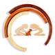 thumbnail image 5 of Escultura Capti Puente Arcoíris para Gato – Regalo Conmemorativo, 5 of 9