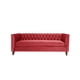 thumbnail image 1 of Sofá Victoria 3C Felpa Rojo, 1 of 2