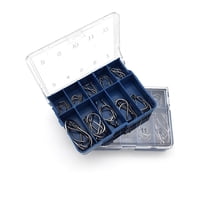 Genérico - Cajita Anzuelos De Pesca 10 Medidas Distintas, 100 Unidades