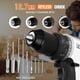 thumbnail image 5 of Taladro inalámbrico Litheli Brushless Electric, 530 pulgadas/libras, 5 of 8