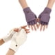 thumbnail image 1 of Guantes de invierno para mujer, paquete de 2, cálidos, de punto, convertibles, sin dedos, con gorro protector., 1 of 5
