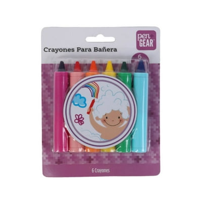 Crayones Tina 6 Colores Pen&Gear