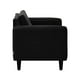 thumbnail image 5 of Sofa Retro 1c Felpa 00 Negro, 5 of 6