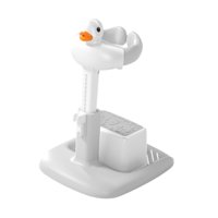 Bothyi - Soporte De Baño Para Bebés Protector De La Columna Uso En La Rejilla De Baño De Bañera De Fregadero Para Bebé Recién Nacido Blanco Blanco