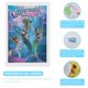 thumbnail image 3 of Magia de Sirenas Kits de Pintura de Diamantes para Adultos 5D DIY Diamond Art Kits Full Drill Diamond Dots para Regalo Decoración de Pared y Relajación Artes de Gemas 20*30cm, 3 of 6