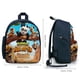 thumbnail image 2 of Mochila Escolar Desmarcar Oso Panda en África Azul, 2 of 6