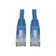 thumbnail image 1 of Cable de parche Tripp Lite Cat6 Gigabit sin enganches, moldeado, 35 pies, azul, 1 of 1