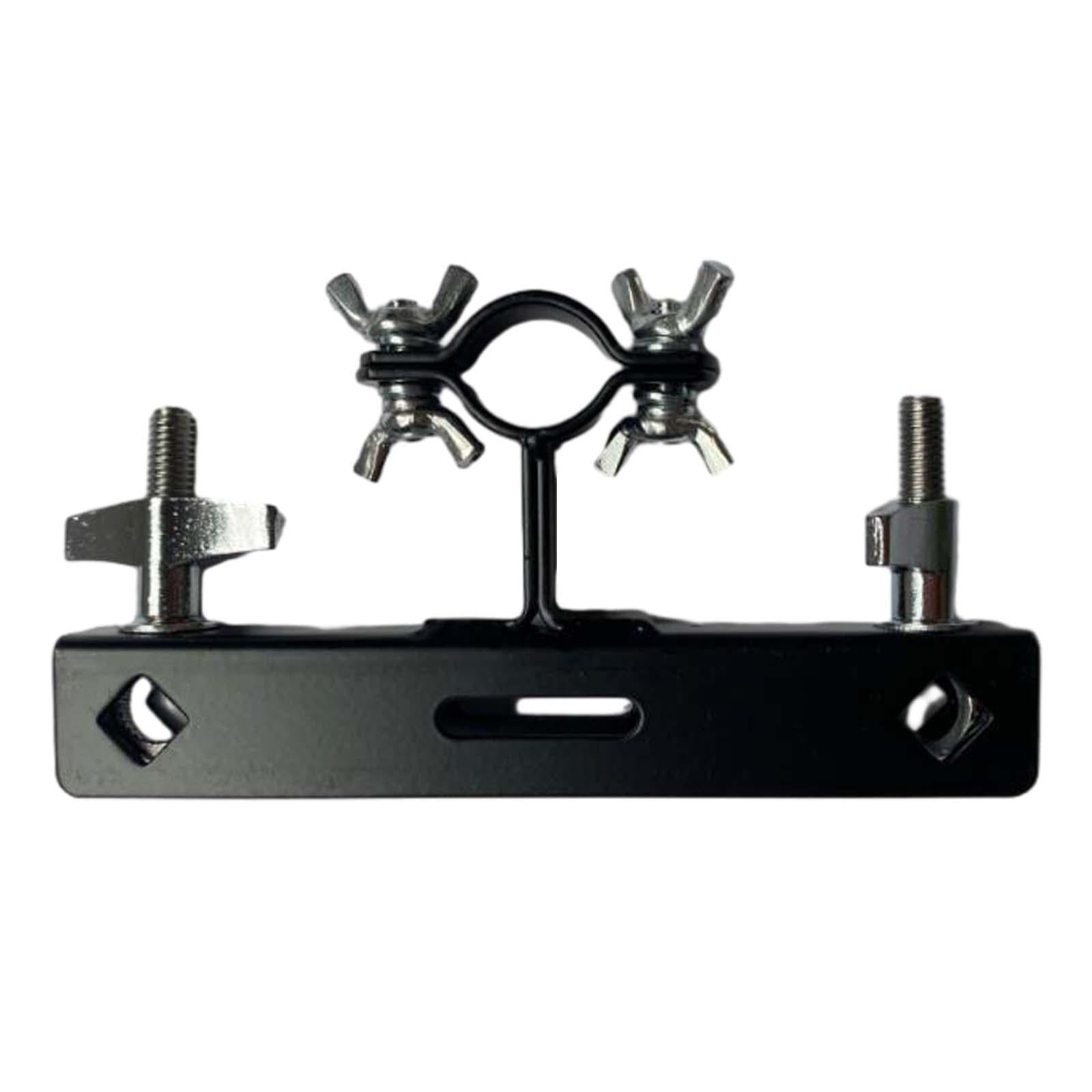 Bothyi - Soporte Para Cencerro De Bombo, Abrazadera De Metal, Soporte Duradero, Reemplazo De 1 A 2, Negro