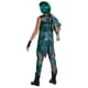 thumbnail image 3 of Disfraz Disney Uma Descendants 3 Deluxe para niñas, color verde azulado, 3 of 4