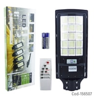 Genérico - Foco Para Poste Solar 1000W Con 15 Placas 924 Led