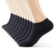 thumbnail image 1 of Calcetines Tobilleros De Algodón Fino De Corte Bajo 10 Pares Negros, 1 of 6