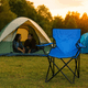 thumbnail image 2 of Silla Plegable Camping Picnic Playa Silla Con Portavasos, 2 of 4