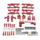 thumbnail image 3 of 1/12 1/14 Accesorios De Actualización De Metal Para Wltoys 144010 144001 Reemplazo Rojo, 3 of 5