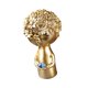 thumbnail image 4 of Estatua De Personaje Creativo, Adorno De Escritorio Para Sala De Estar, Estantería, Boda, Dorado, 4 of 5