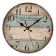 thumbnail image 4 of Reloj De Pared De Madera, Relojes De Cuarzo Decorativos De 12 Pulgadas Para Dormitorio, Sala De Estar, Hogar A, 4 of 5