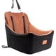 thumbnail image 1 of Asiento de coche Wooaidagg para perro de tamaño mediano, color negro/marrón, 1 of 6