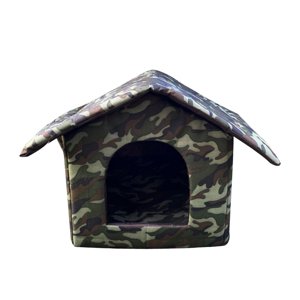Ioensy - Casa Impermeable Para Gatos Al Aire Libre Gato Resistente A La Intemperie Cerrado 35Cmx33Cmx30Cm