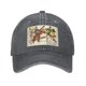 thumbnail image 1 of Los Archies Sombrero vaquero para adultos con ala curvada moldeable, sombrero de sol al aire libre para hombres y mujeres, 1 of 6