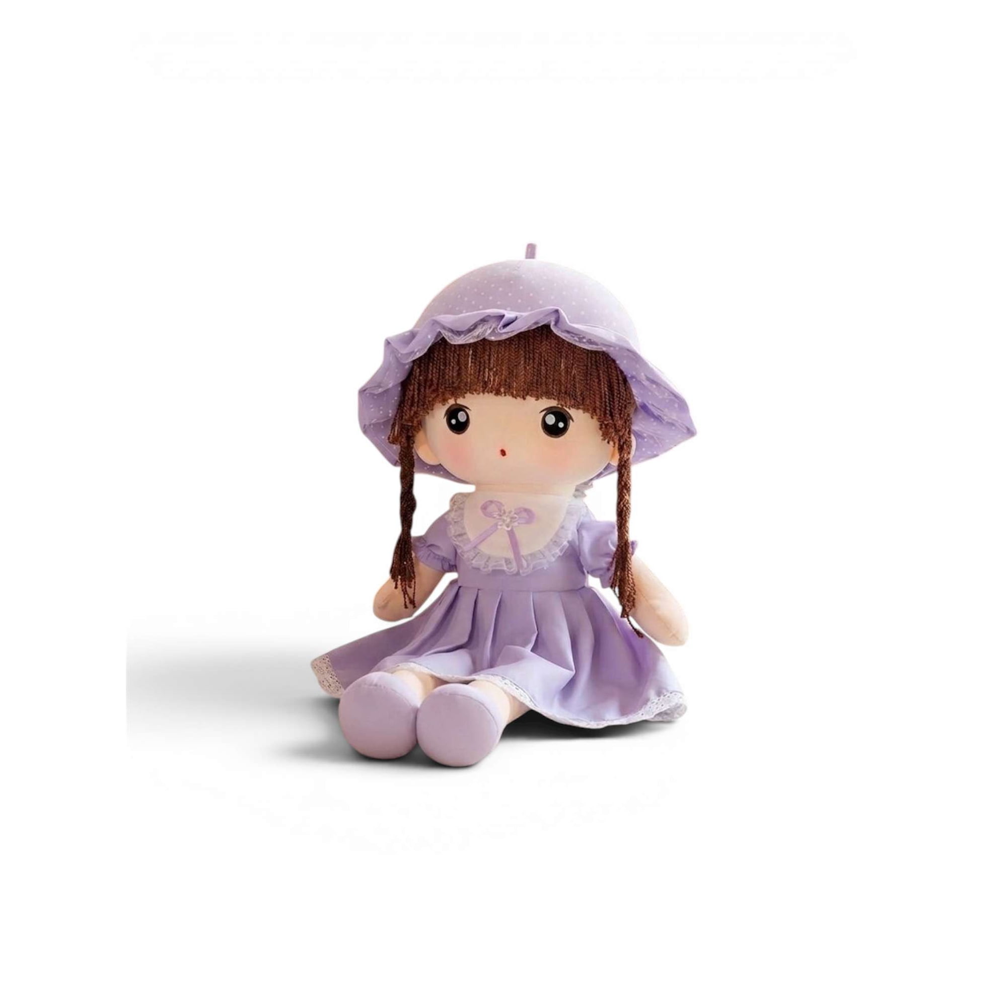 Oem - Muñeca De Trapo De Peluche Con Lazo Tierna Suave 45cm L