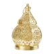 thumbnail image 3 of Candelabro Hueco De Calabaza, Adorno Para Velas, Para Sala De Estar, Hogar, Exhibición, Dorado, 3 of 5