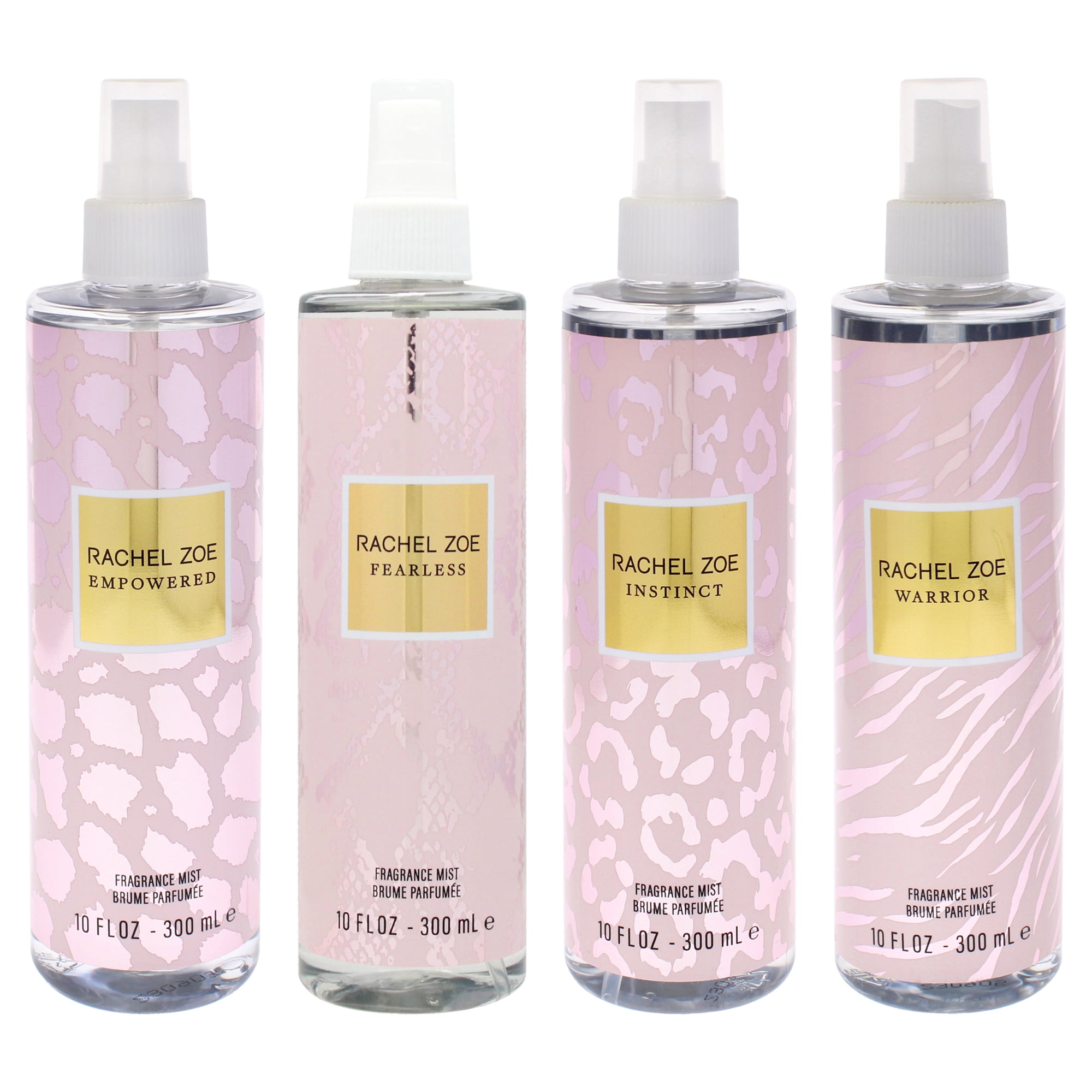 Set De Fragancia Rachel Zoe Empowered, Warrior, Fearless E Instinct Spray 300ml Mujer
