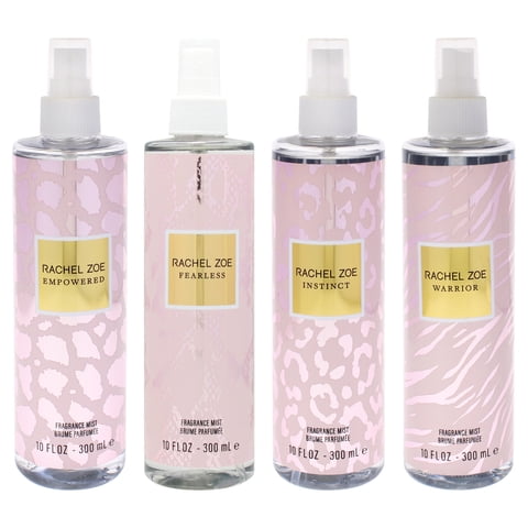 Set De Fragancia Rachel Zoe Empowered, Warrior, Fearless E Instinct Spray 300Ml Mujer