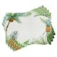 thumbnail image 1 of Juego de 8 manteles individuales tropicales con diseño de palmeras, 8 unidades, multicolor, 1 of 5