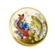 thumbnail image 2 of Moneda De La Suerte De Koi Chino, Regalos Navideños, Decoración De Estantería, Monedas De Desafío De Carpa, Multicolor, 2 of 3