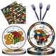 thumbnail image 1 of WAHA-GG Suministros para fiesta cubo 3D, 96 piezas para 24 invitados, 1 of 6