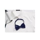 thumbnail image 5 of INSPIRE CHIC Accesorios de Pajarita para Hombre Correa Ajustable Formal Sólido Esmoquin Preatado Azul Oscuro, 5 of 5